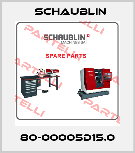 80-00005D15.0 Schaublin