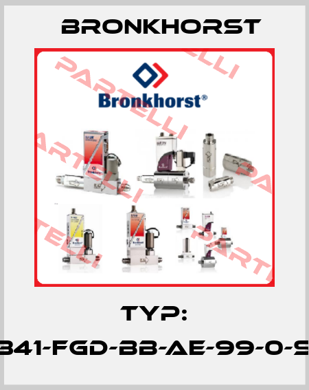 Typ: D-6341-FGD-BB-AE-99-0-S-DR Bronkhorst