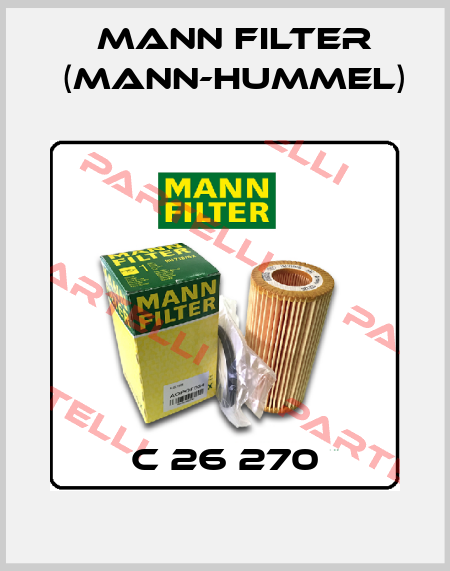 C 26 270 Mann Filter (Mann-Hummel)