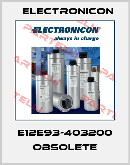 E12E93-403200 obsolete Electronicon