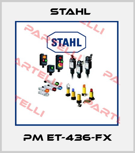 PM ET-436-FX Stahl