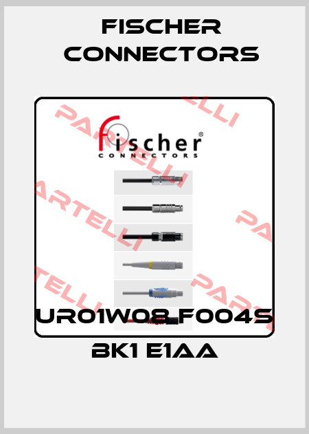 UR01W08 F004S BK1 E1AA Fischer Connectors