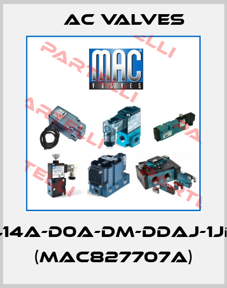 414A-D0A-DM-DDAJ-1JD (MAC827707A) МAC Valves