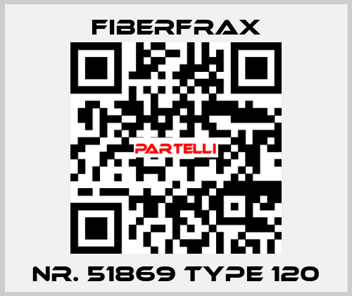 Nr. 51869 Type 120 Fiberfrax
