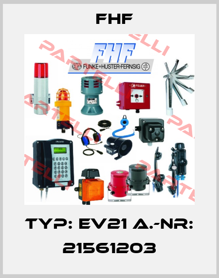 Typ: EV21 A.-Nr: 21561203 FHF