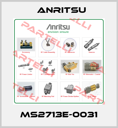 MS2713E-0031 Anritsu