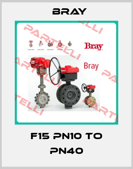 F15 PN10 to PN40 Bray