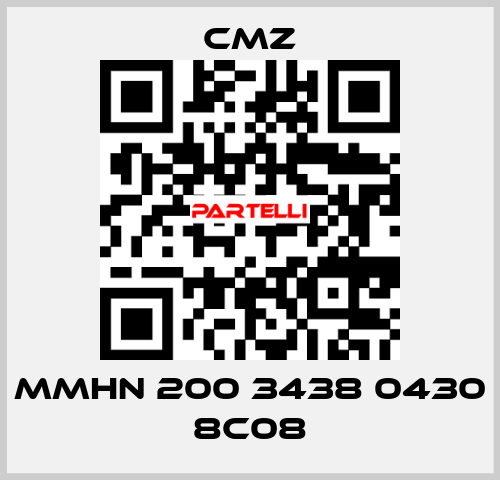 MMHN 200 3438 0430 8C08 CMZ