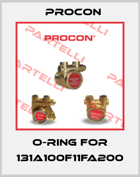 O-ring for 131A100F11FA200 Procon