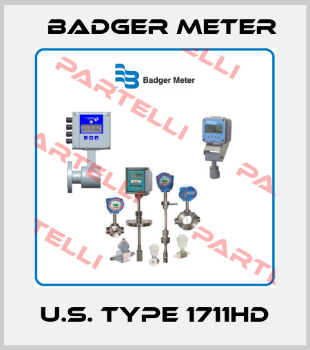 U.S. Type 1711HD Badger Meter