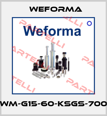 WM-G15-60-KSGS-700 Weforma