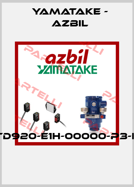 STD920-E1H-00000-P3-E9  Yamatake - Azbil