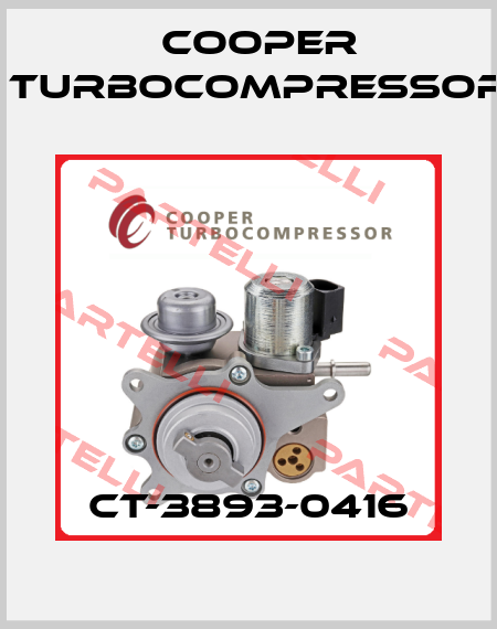 CT-3893-0416 Cooper Turbocompressor