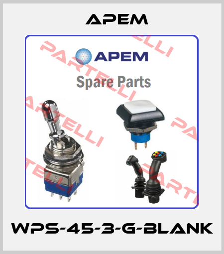 WPS-45-3-G-BLANK Apem
