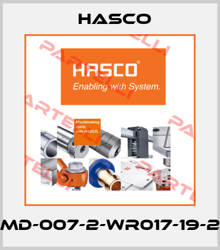 MD-007-2-WR017-19-2 Hasco