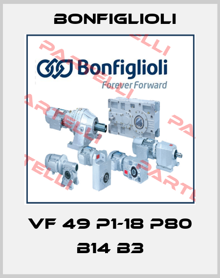 VF 49 P1-18 P80 B14 B3 Bonfiglioli