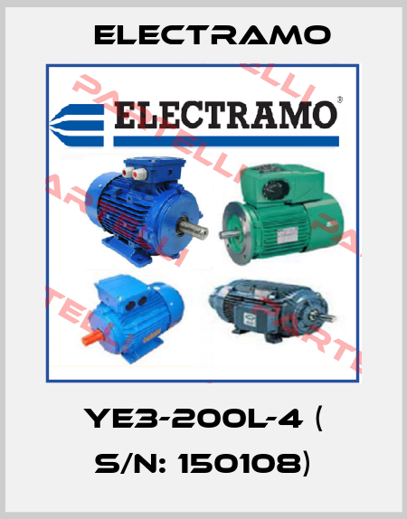 YE3-200L-4 ( s/n: 150108) Electramo