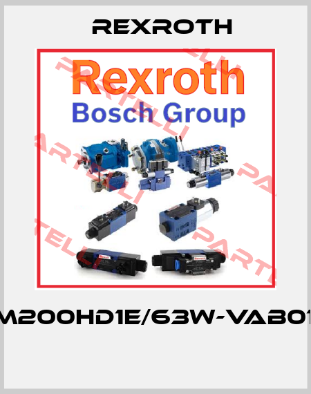A6VM200HD1E/63W-VAB010B-S  Rexroth