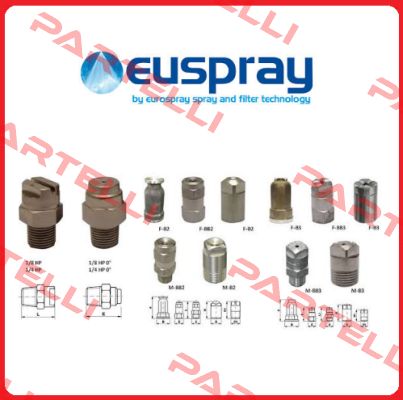 PFASARSFE2CF 3/8" Euspray