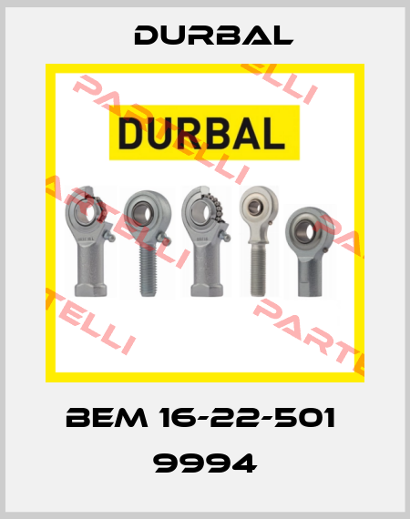 BEM 16-22-501  9994 Durbal