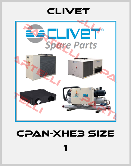 CPAN-XHE3 Size 1 Clivet
