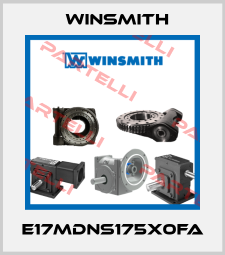 E17MDNS175X0FA Winsmith
