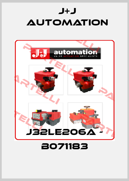 J32LE206a - B071183 J+J Automation