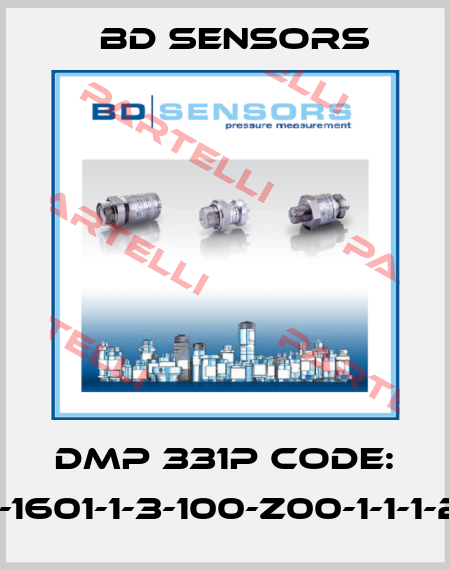 DMP 331P Code: 501-1601-1-3-100-Z00-1-1-1-200 Bd Sensors
