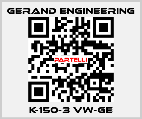 K-150-3 VW-GE Gerand Engineering