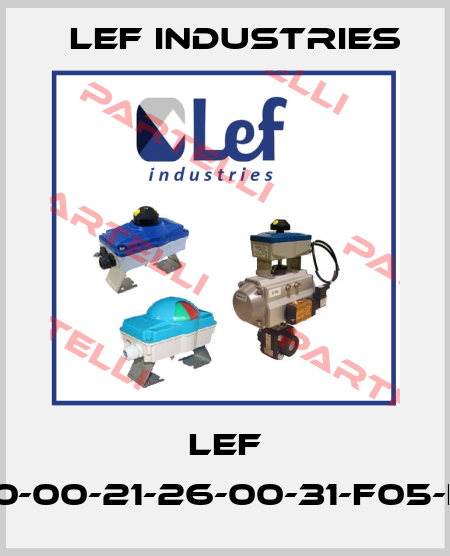 LEF 730-00-21-26-00-31-F05-LC1 Lef Industries