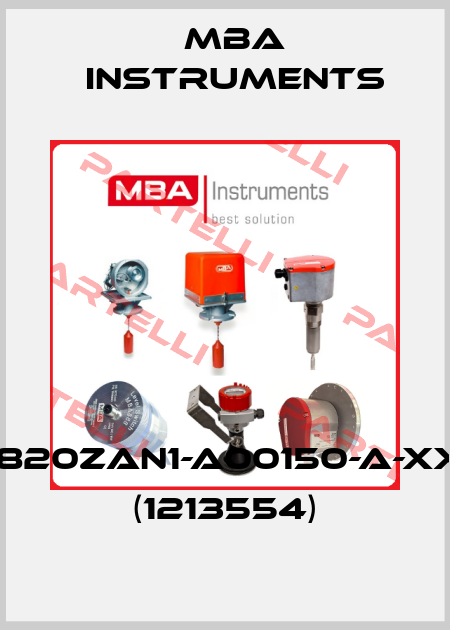 MBA820ZAN1-A00150-A-XXXXX (1213554) MBA Instruments