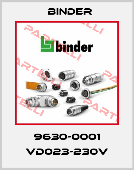 9630-0001 VD023-230V Binder