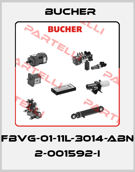 FBVG-01-11L-3014-ABN 2-001592-I Bucher