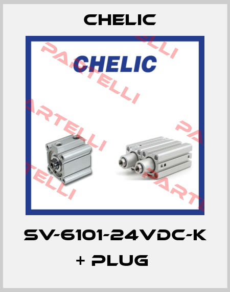 SV-6101-24VDC-K + PLUG  Chelic