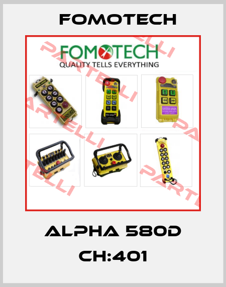ALPHA 580D CH:401 Fomotech