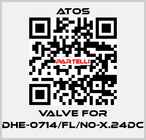 Valve for DHE-0714/Fl/N0-X.24DC Atos