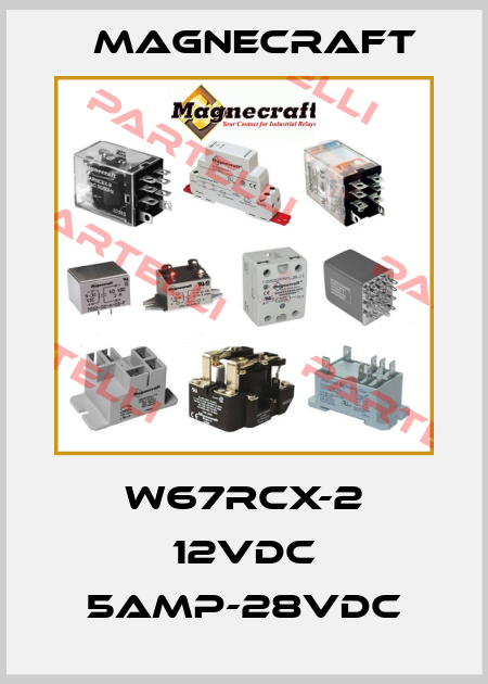 w67rcx-2 12VDC 5AMP-28VDC Magnecraft