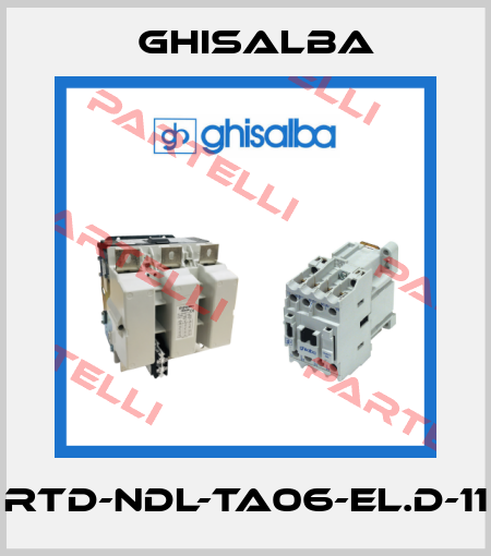 RTD-NDL-TA06-EL.D-11 Ghisalba