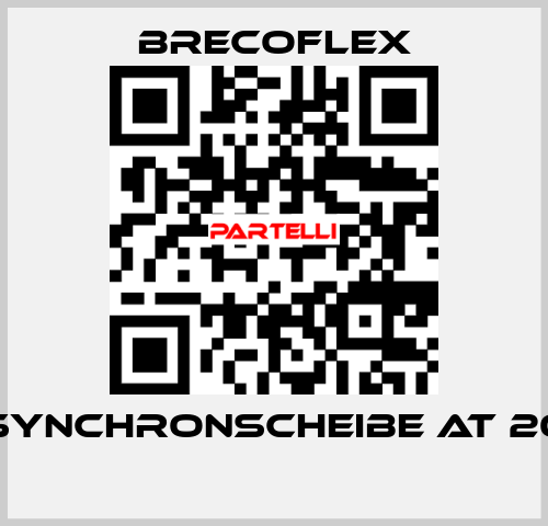 SYNCHRONSCHEIBE AT 20  Brecoflex