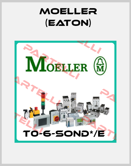 T0-6-SOND*/E  Moeller (Eaton)