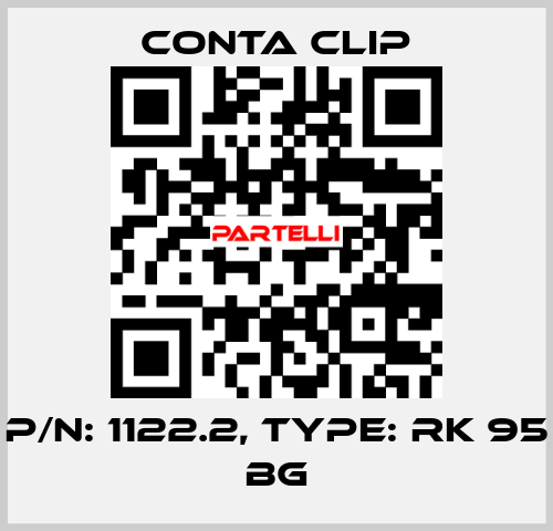 P/N: 1122.2, Type: RK 95 BG Conta Clip