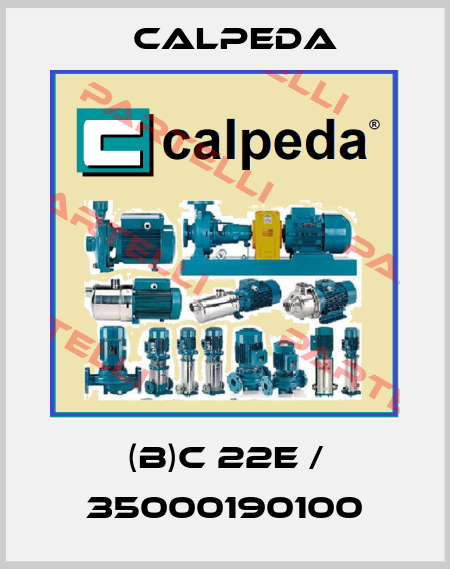 (B)C 22E / 35000190100 Calpeda