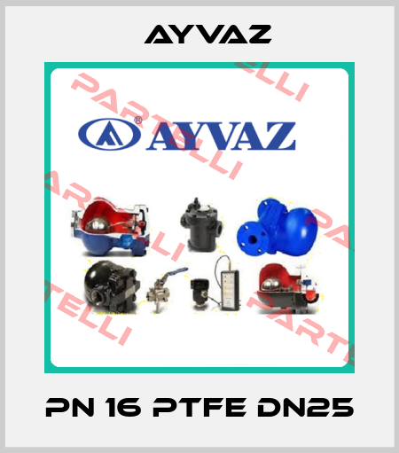 PN 16 PTFE DN25 Ayvaz