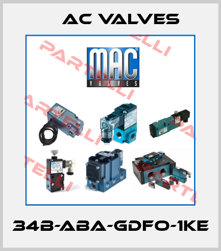 34B-ABA-GDFO-1KE МAC Valves
