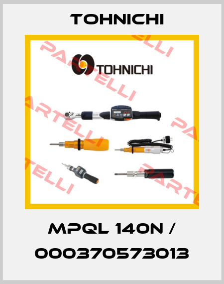 MPQL 140N / 000370573013 Tohnichi