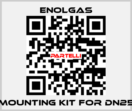 mounting kit for DN25 Enolgas