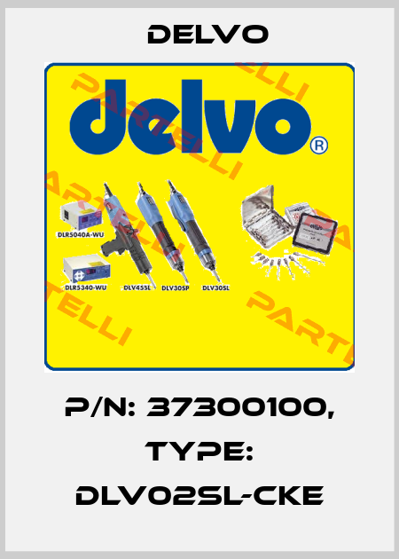 P/N: 37300100, Type: DLV02SL-CKE Delvo