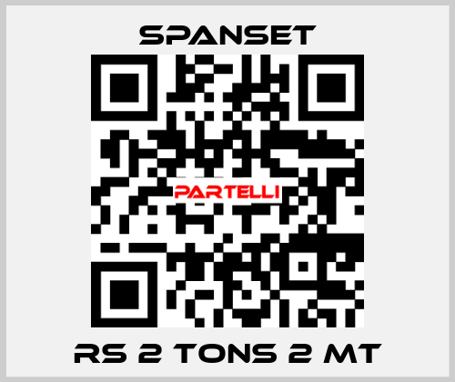 RS 2 TONS 2 MT SpanSet