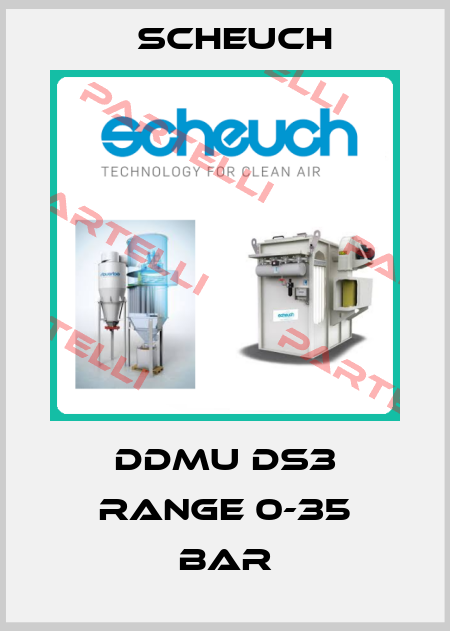 DDMU DS3 range 0-35 bar Scheuch