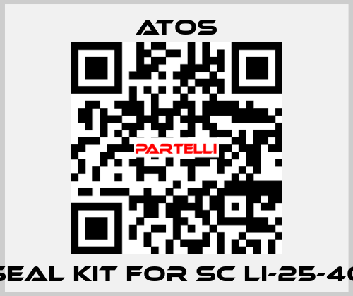 SEAL KIT FOR SC LI-25-40 Atos